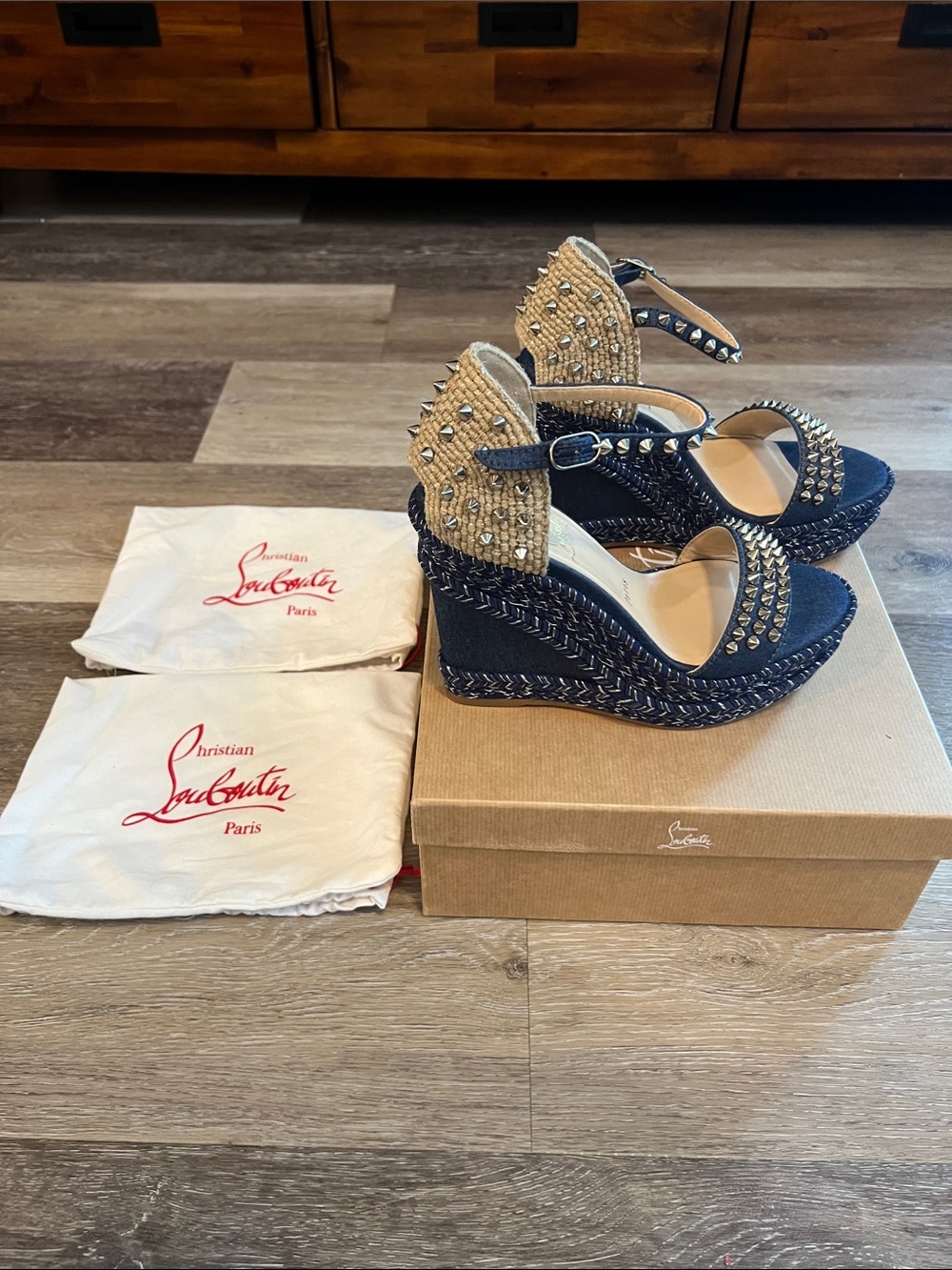 Christian Louboutin Madmonica Wedge 120MM - Picture 2 of 10